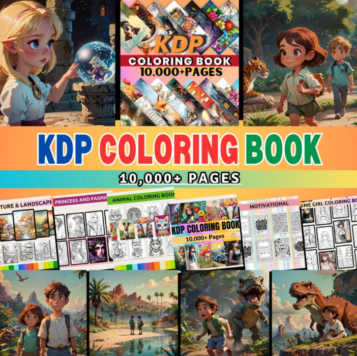 10,000 Pakej Buku Mewarna